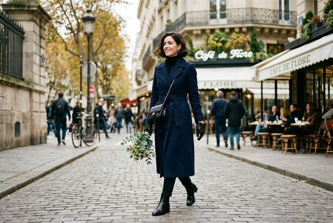 5 Règles d'or pour bien porter le manteau long en hiver