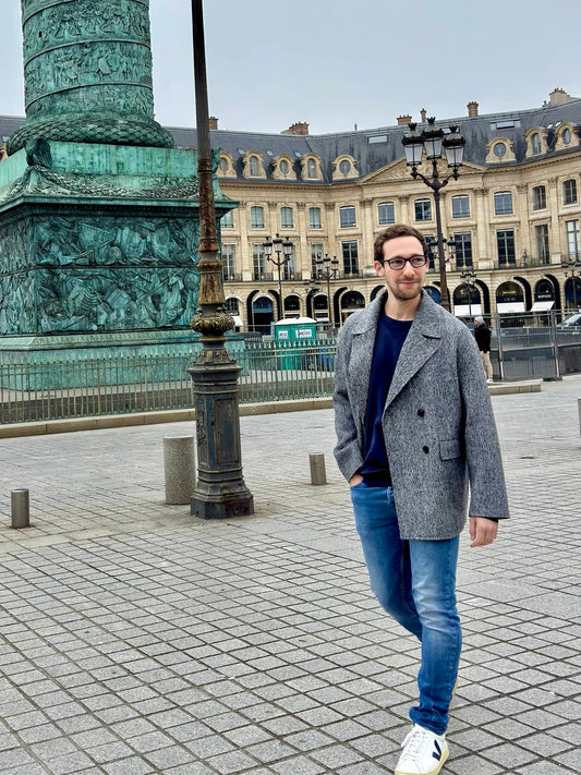 Manteau laine et soie Patena Paris