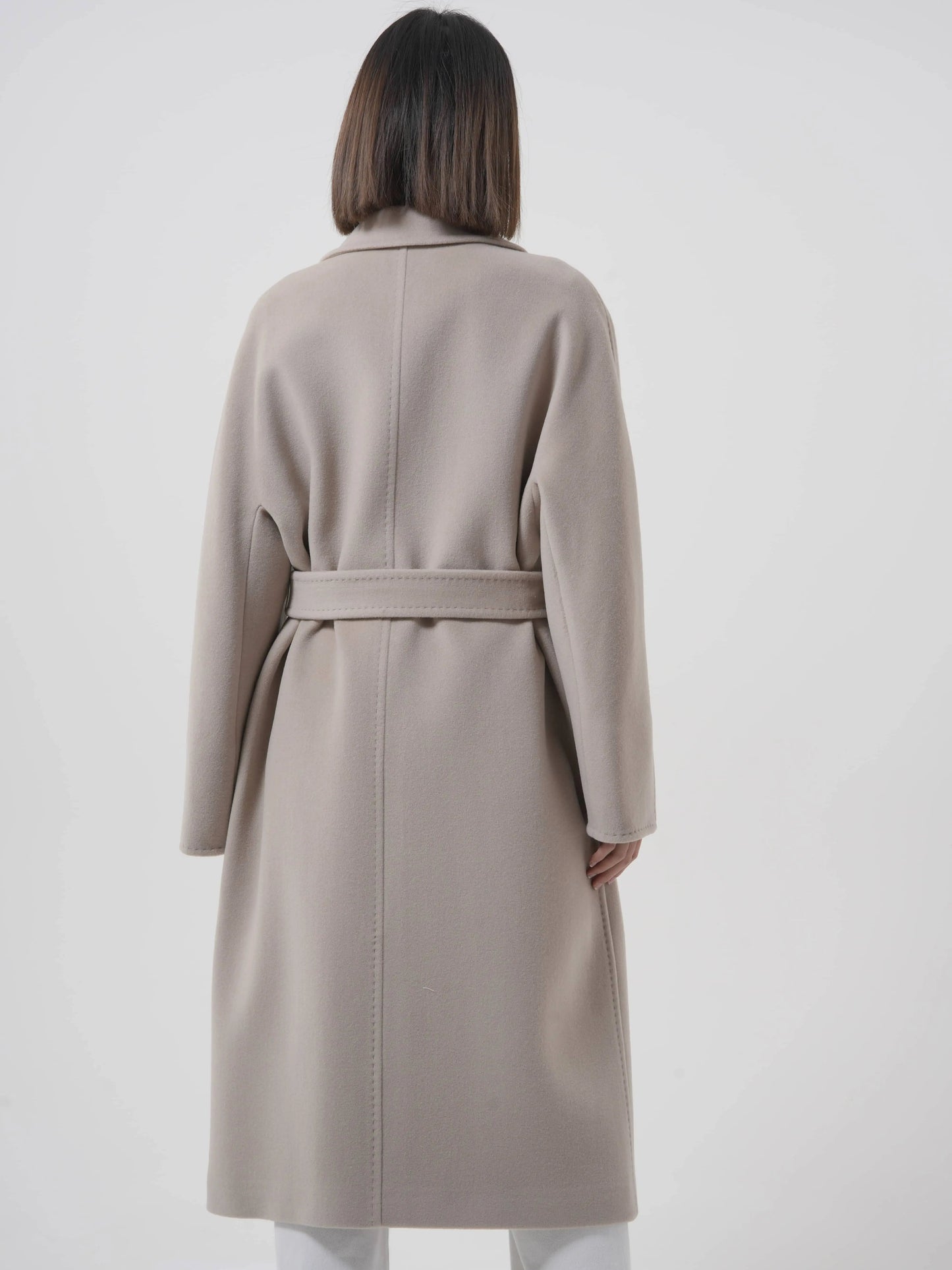 Manteau long en laine et cachemire Patena Paris alternative Max Mara