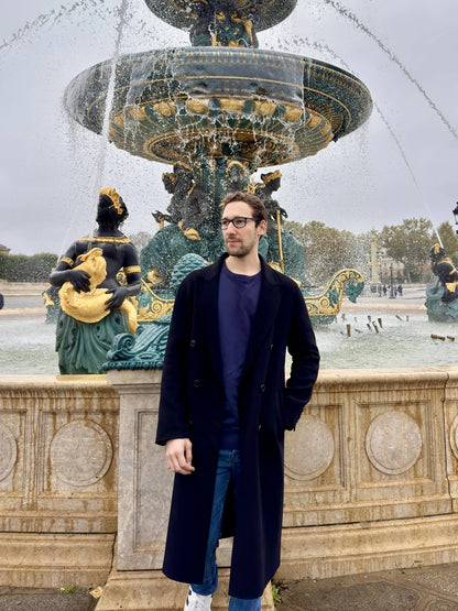 Manteau laine et cachemire Patena Paris